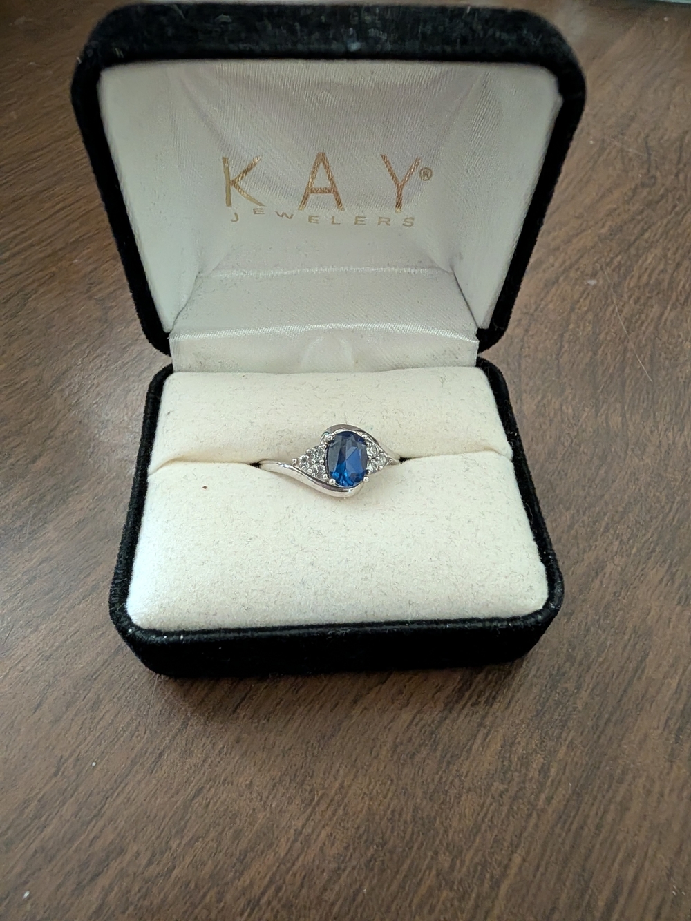 10k Sapphire Ladies Ring from Kay's Jewelers